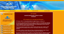 Desktop Screenshot of learncognitivetherapy.com